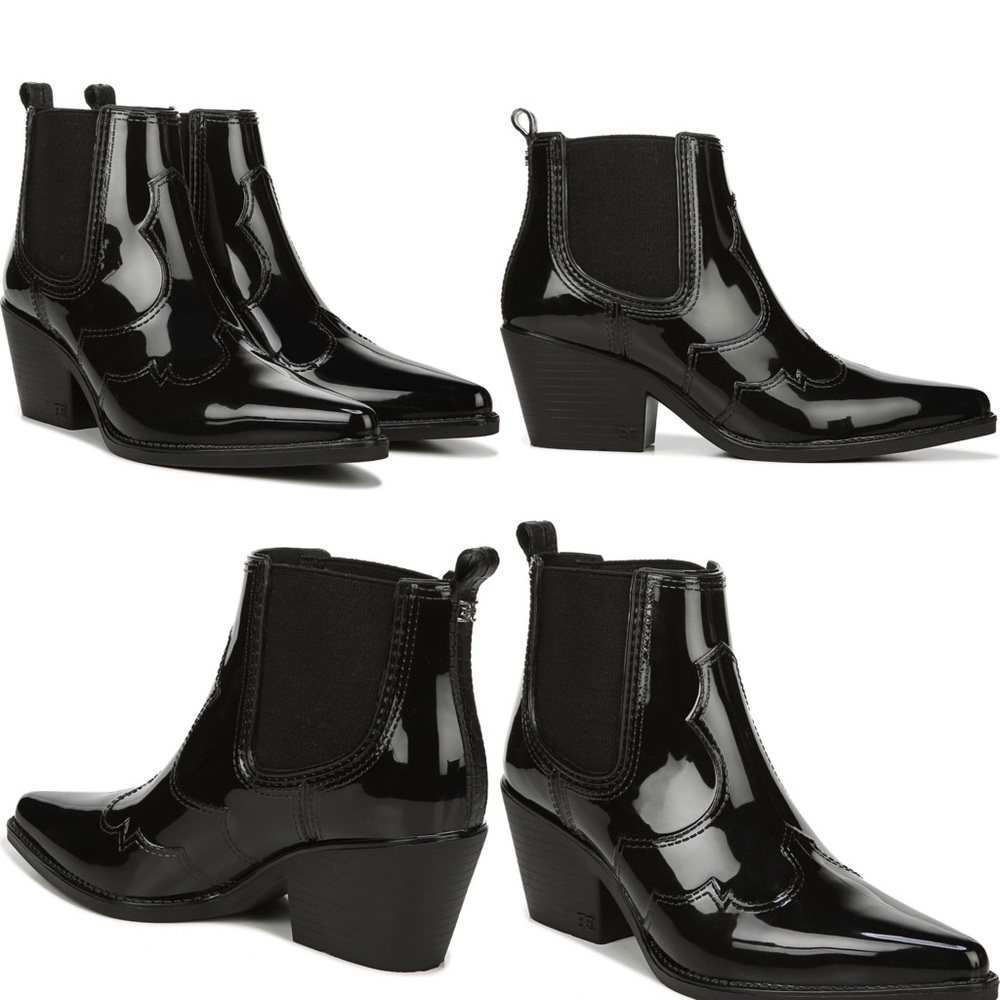Sam Edelman Winona Western Rainboots, Sz. 9